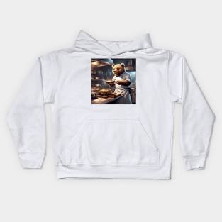 Teddy as a Chef Kids Hoodie